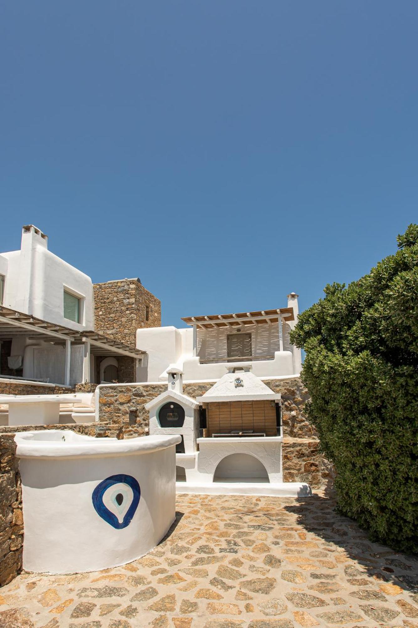 Manolia Luxury Private House By Mykonian Kazarte Villa Kalo Livadi Exterior photo